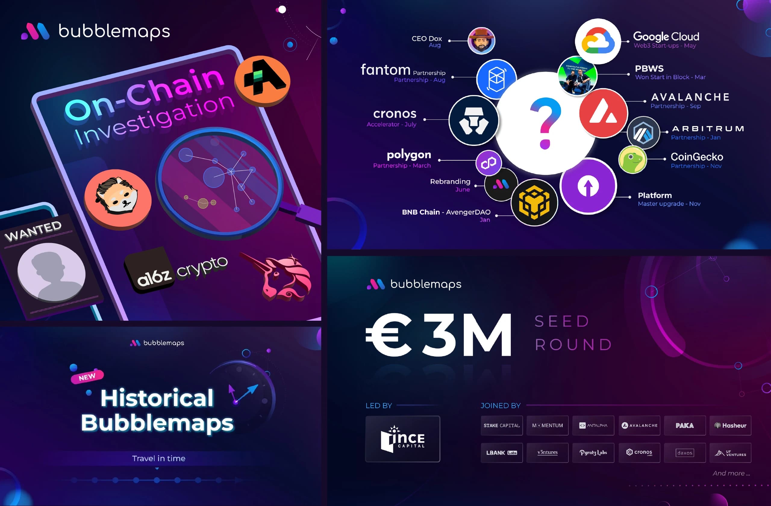 Bubblemaps social media example